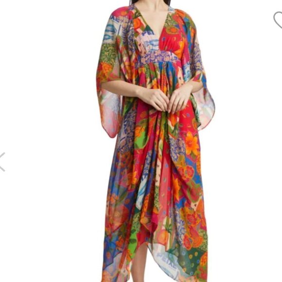 Farm Rio Women’s‎ Sunny Mix Maxi Dress